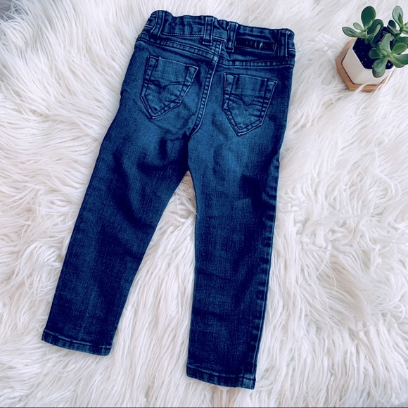 DIESEL super slim skinny Sz 2T jeans denim - Picture 2 of 6